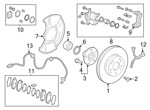 2023 Honda Accord SET, FR Diagram for 01464-30A-A00