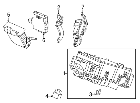 2022 Honda Ridgeline Fuse & Relay Diagram 3