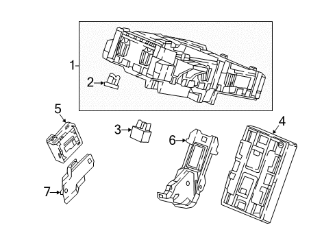 2022 Honda Accord Fuse & Relay Diagram 1