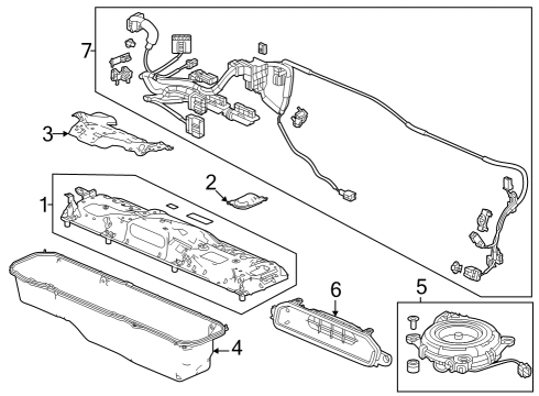 2024 Honda Accord DUCT, IPU IN Diagram for 1J620-6MA-J00