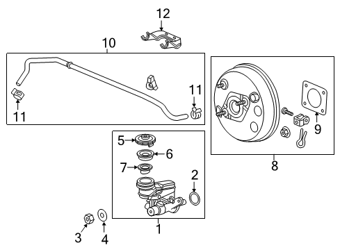 2022 Honda HR-V Dash Panel Components Diagram