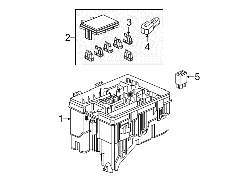 2022 Honda CR-V Hybrid Fuse & Relay Diagram 2