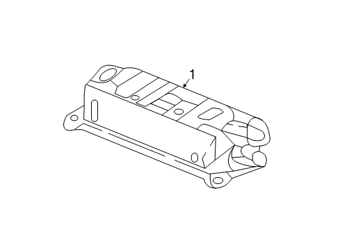 2022 Honda CR-V Hybrid License Lamps Diagram