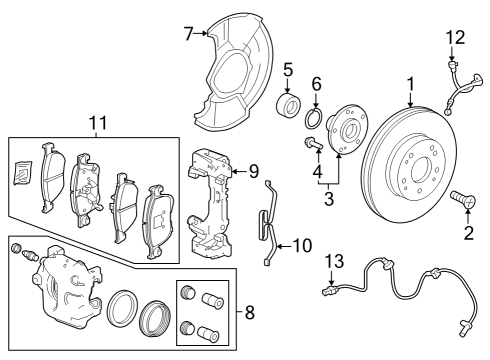 2024 Honda Accord SET, FR Diagram for 01464-30B-A00