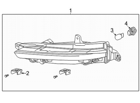 2022 Honda Pilot Bulbs Diagram 2