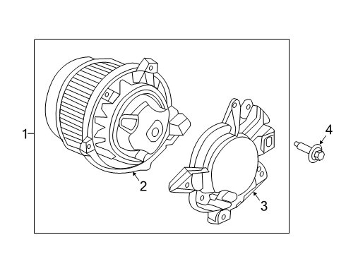 2023 Honda Passport Blower Motor & Fan Diagram 2