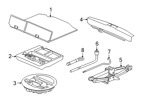 2022 Honda HR-V Interior Trim - Rear Body Diagram