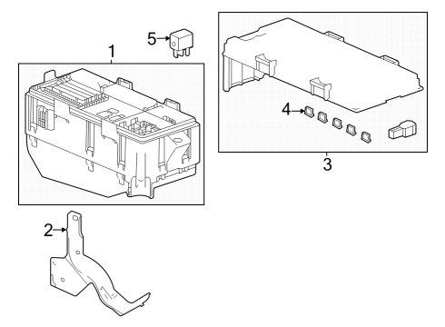 2023 Honda Pilot Fuse & Relay Diagram 1