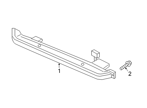 2024 Honda Odyssey High Mount Lamps Diagram