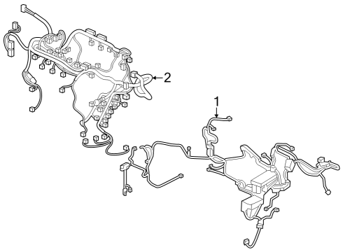 2023 Honda HR-V Wiring Harness Diagram