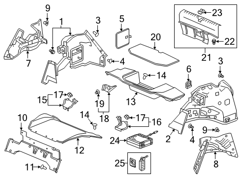 2022 Honda Insight REPAIR KIT, TIRE Diagram for 42774-TZ5-A02