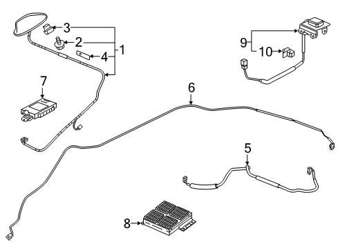 2022 Honda Accord Antenna & Radio Diagram