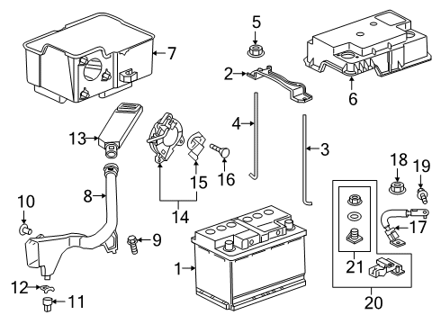 2022 Honda Passport Battery Diagram