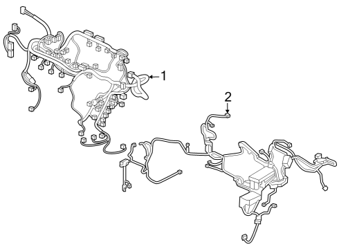 2023 Honda CR-V Hybrid Wiring Harness Diagram