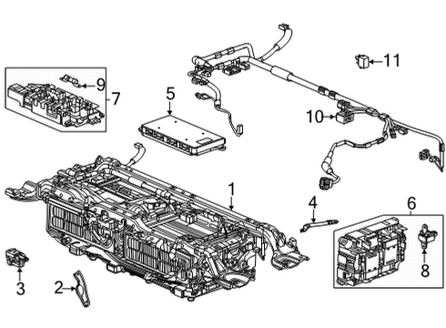 2022 Honda CR-V Hybrid Battery Diagram 1