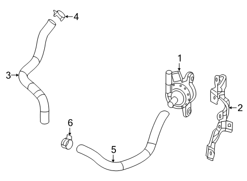 2022 Honda Insight Water Pump Diagram 2