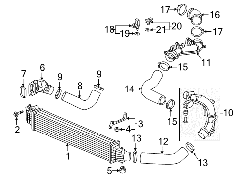 2022 Honda Accord Intercooler Diagram 2