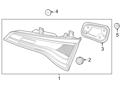 2023 Honda HR-V Backup Lamps Diagram