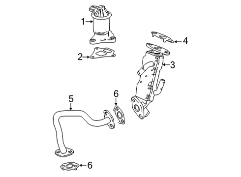 2022 Honda CR-V Hybrid EGR System Diagram