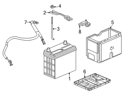 2022 Honda Civic Battery Diagram 1