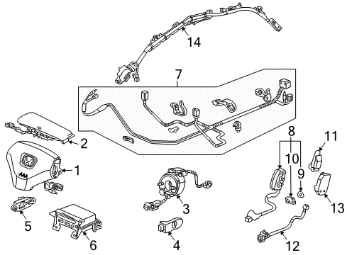 OPDS Unit Diagram for 81169-SDN-A01