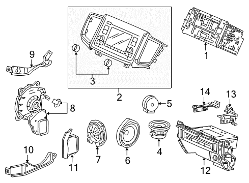 2022 Honda Pilot Sound System Diagram