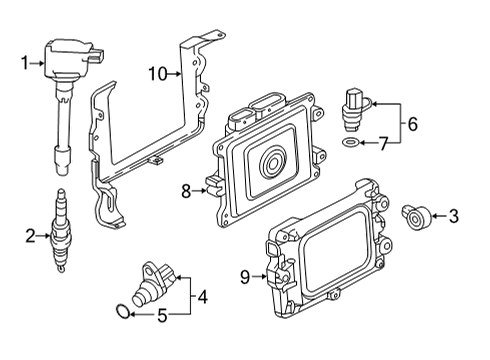 2022 Honda CR-V Hybrid Ignition System Diagram 2