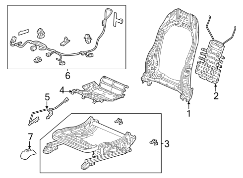 2024 Honda CR-V Tracks & Components Diagram 4