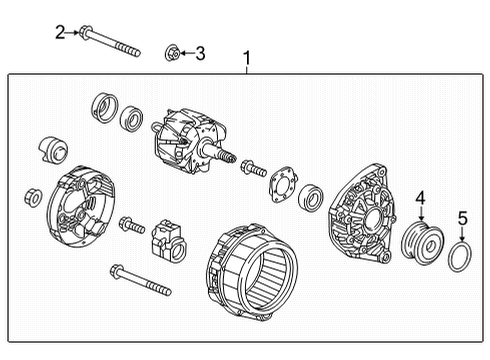 2022 Honda Civic Alternator Diagram 1