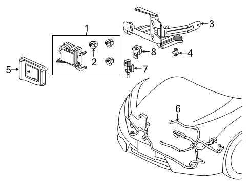 2022 Honda Insight Automatic Temperature Controls Diagram 1