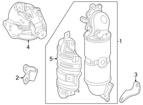 2023 Honda CR-V Hybrid Converter Diagram 1