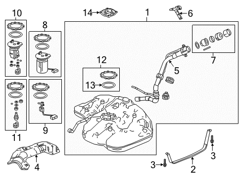 2022 Honda Accord KIT Diagram for 06161-6B2-305