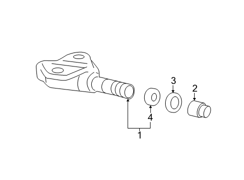 2022 Honda Pilot Tire Pressure Monitoring Diagram