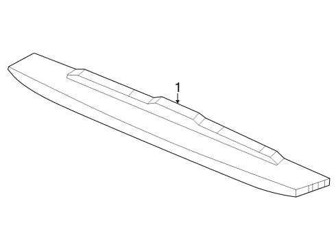 2023 Honda HR-V High Mount Lamps Diagram