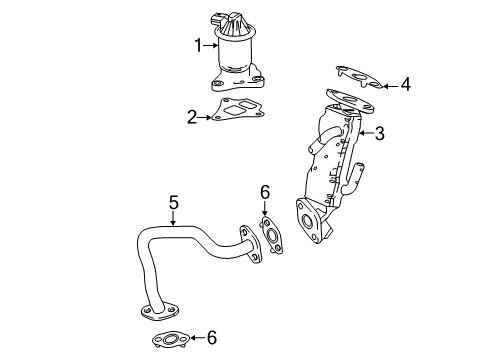 2022 Honda Accord EGR System Diagram