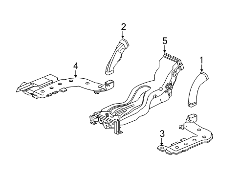 2022 Honda Ridgeline Ducts Diagram