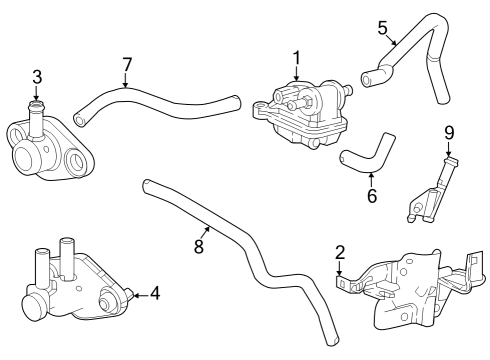 2024 Honda Accord Hybrid Emission Components Diagram 2