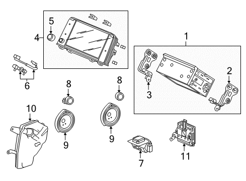 2022 Honda CR-V Hybrid Navigation System Diagram 2