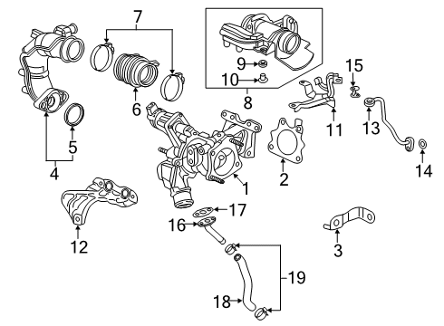 2022 Honda Accord Turbocharger Diagram 1