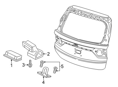 2024 Honda Odyssey Lock & Hardware Diagram 2