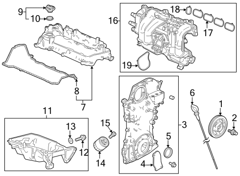 2024 Honda Accord Hybrid Engine Parts Diagram 2