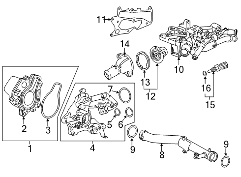 2022 Honda Accord Water Pump Diagram 2