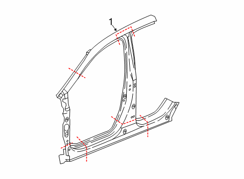 2022 Honda CR-V Hybrid Aperture Panel Diagram