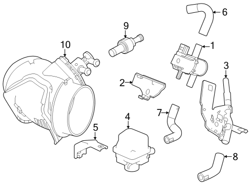 2023 Honda Civic Emission Components Diagram 8