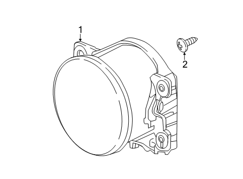 2024 Honda Odyssey Fog Lamps Diagram