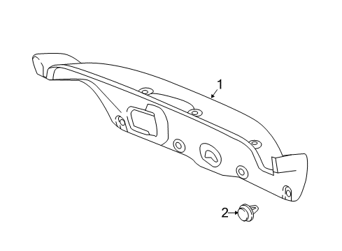 2022 Honda Accord Interior Trim - Trunk Diagram