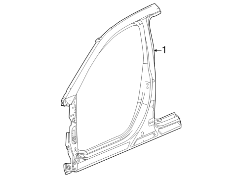 2023 Honda CR-V Hybrid Aperture Panel Diagram