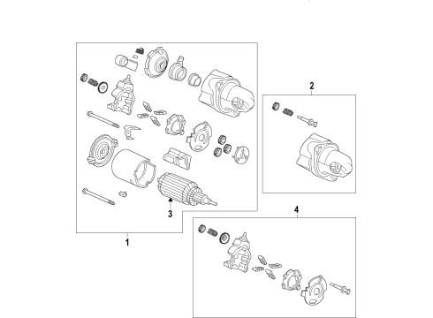 2022 Honda Accord Hybrid Starter Diagram