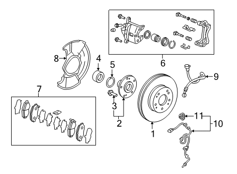 2022 Honda HR-V Anti-Lock Brakes Diagram 2