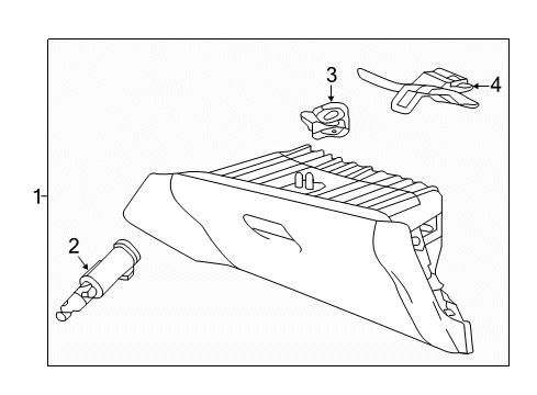 2022 Honda HR-V Glove Box Diagram